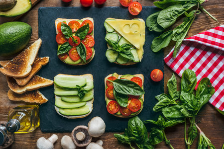 tasty toasts for breakfast