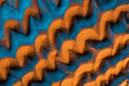 top view abstract sandy background