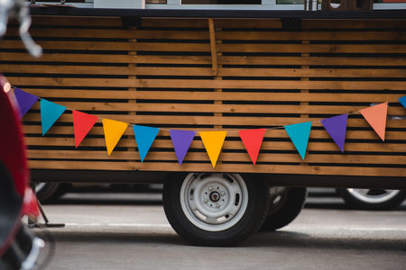 wheels bottom part food truck