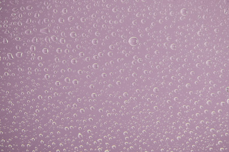 clear transparent water drops violet