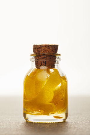 glass bottle essential oil cutの写真素材