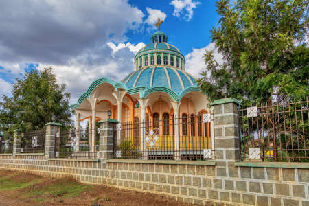 Medahiniyalem Orthodox Church, Dejen, Ethiopiaの写真素材