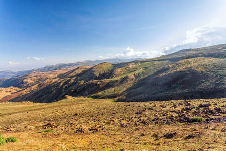 landscape of Bale Mountain, Ethiopia wildernessの写真素材