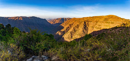 Semien or Simien Mountains, Ethiopiaの写真素材