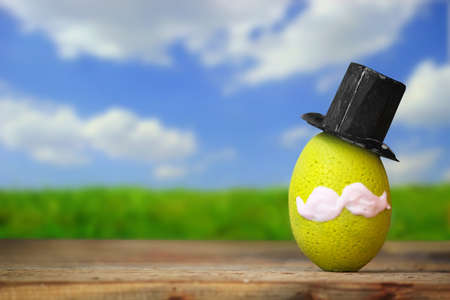 Easter eggsの写真素材