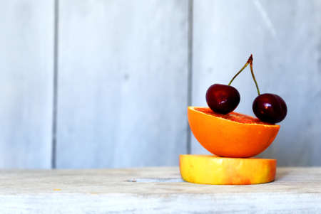 Summer fruitsの写真素材