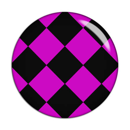 pink and black cage sign, white backgroundの写真素材