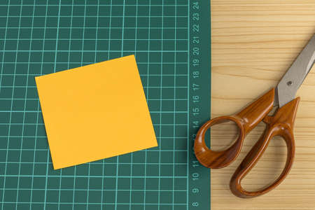 Multiple Assorted Collection Office Stationery Photo With Pens Pencils Notepads Notebook Ruler Stapler Scissors Clippers Paper Clips Holders Clipboard Placed Over Tableの写真素材