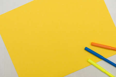 Flashy School Office Supplies, Bright Teaching Learning Collections, Creative Writing Tools, Educational Things, Mixed Student Stuff Pen Paper Notebook Sticky Notes Pencilの写真素材