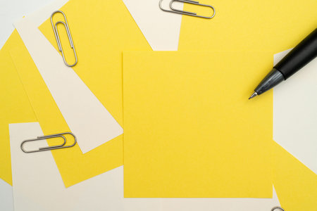 Multiple Assorted Collection Office Stationery Photo Placed Over Table
