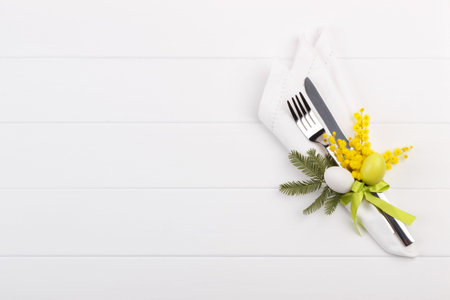 Spring table setting