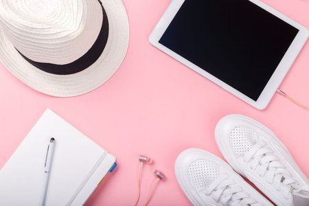 Fashion blogger concept