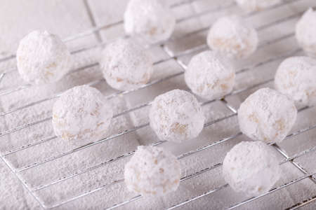 Traditional Greek Christmas cookiesの写真素材