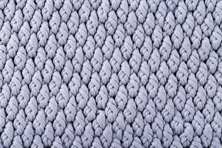 Crochet macrame texture close up, macro shotの写真素材