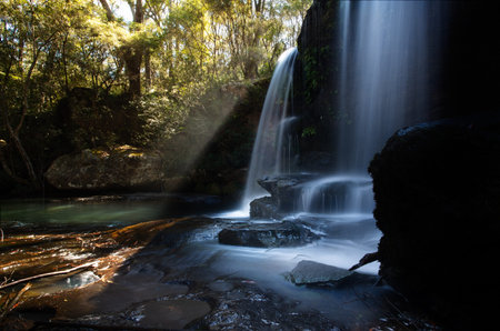 Waterfall and swimming hole in Southern Highlands