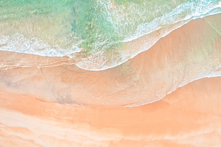 Waves and sand patterns