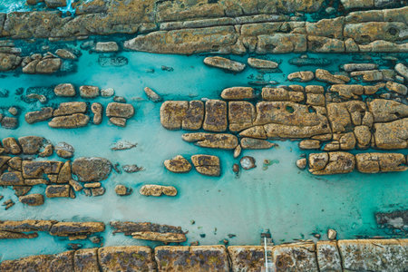 Australias rocky coast and natural swimming pools