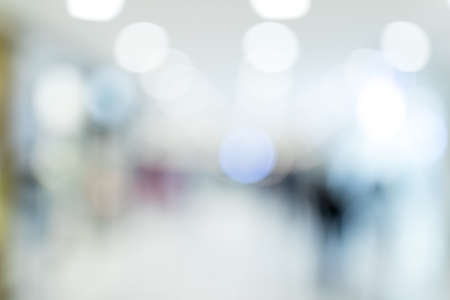 Blurred Shopping mallの写真素材