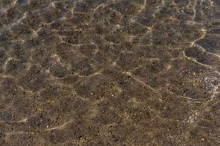 Water wave on riverの写真素材