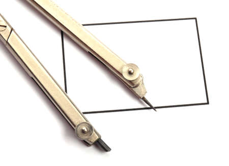 possible or impossible concept with circle showing a difficult taskの写真素材