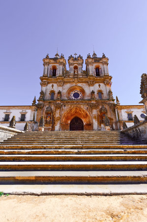 Catholic Cathedral in the Portuguese City of Alcobaca