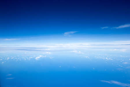 Aerial sky and clouds backgroundの写真素材