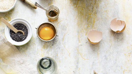 Preparation of seeded rye crackerの素材