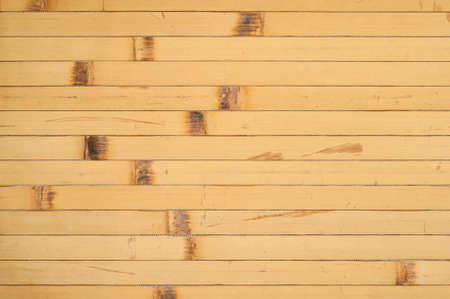 natural surface finish wall light bamboo stripsの写真素材