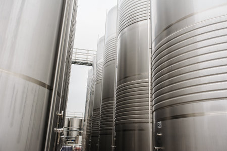 metal wine barrel steel tank winemaking industry