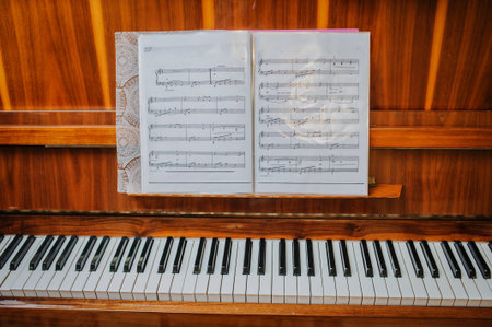 piano notes old sound keyboard nice song