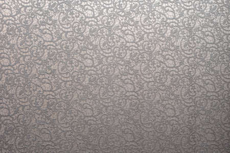 Seamless wallpaper pattern black old vintage wallの写真素材