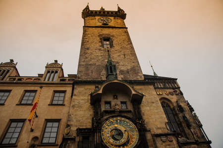 Old gotic church background.の写真素材