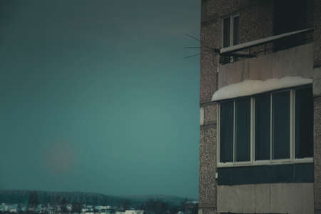 Ð¶Ð¸Ð»Ð¾Ðµ Ð·Ð´Ð°Ð½Ð¸Ðµ Ð½Ð° ÑÐ¾Ð½Ðµ Ð½ÐµÐ±Ð°のeditorial素材