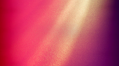 Diagonal rays of light on background. Blurred abstract background light effect, light leaks. Gradient pink, red, crimson, magenta, burgundy, purple, lilac. Divergent and asymmetric lines or stripesの写真素材