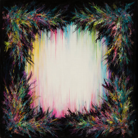 A lively Halloween scene filled with vibrant colors surrounded by jungle-themed creepy decorations. The atmosphere is spooky, perfect for an exciting Halloween event.の素材