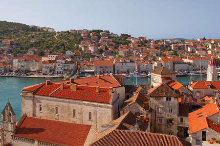 Typical towns in Croatia.の写真素材
