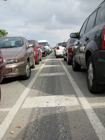 Car parking on each side