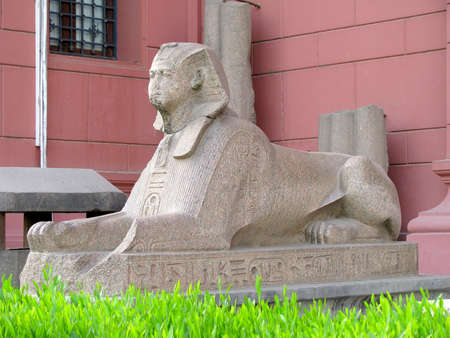 The Sphinx the Cairo Museumのeditorial素材