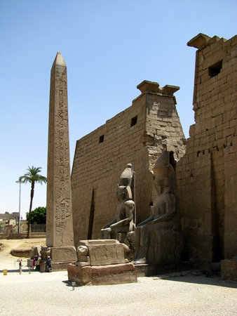 The obelisk, built by the 19th dynasty pharaoh, Ramesses II  also Ramses, Rameses, Ramesses the...