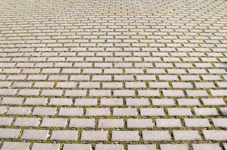 texture of cobblestone road, red square 