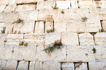 The Wailing Wall  in Jerusalem  Israelのeditorial素材