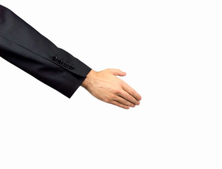 business extending his hand in greetingの写真素材