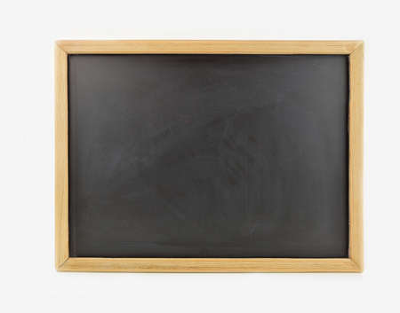 Chalkboard empty blank with white backgroundの写真素材