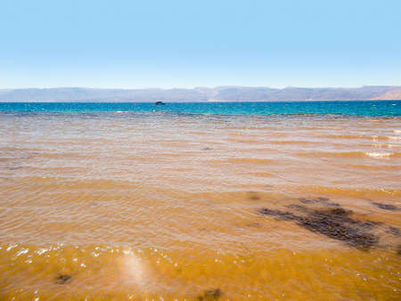 View To The Coastline Of Red Sea の写真素材