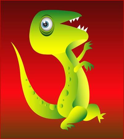animal cartoon characterのイラスト素材