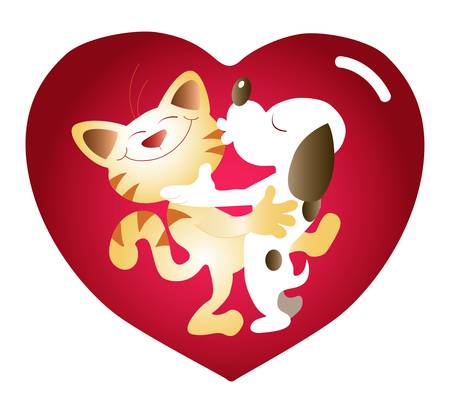 animals cartoon characterのイラスト素材