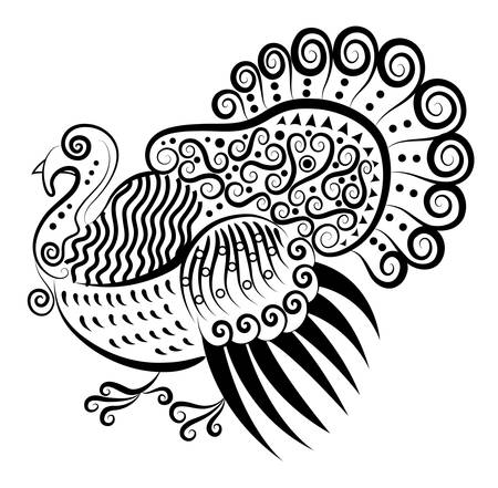 Turkey decorative ornamentのイラスト素材