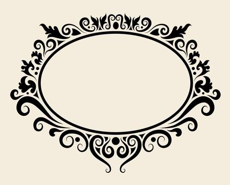 Label ornamentのイラスト素材
