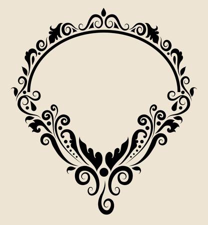 Label ornament のイラスト素材