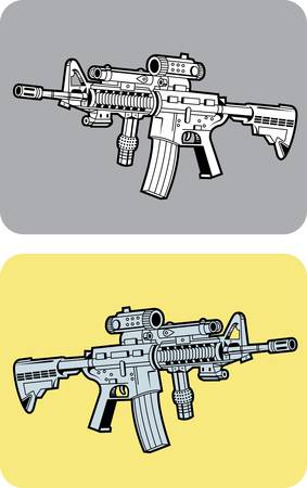Weapon icon vector 2 (Easy to use or edit icon)のイラスト素材
